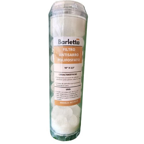 CARTUCHO POLIFOSFATO (ANTISARRO) 10"X2.5"